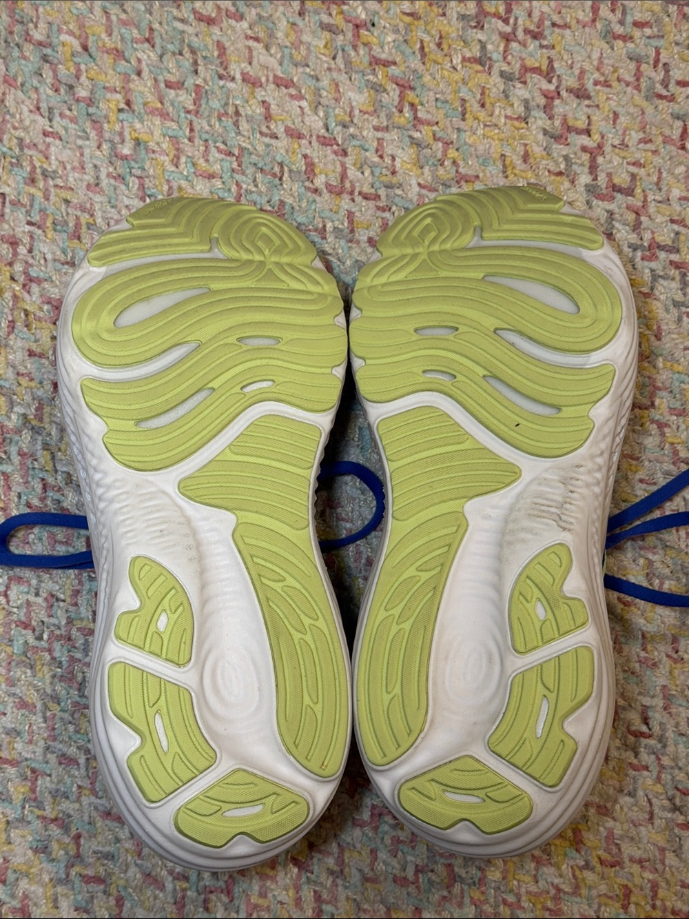 Brooks Women’s Glycerin GTS 22 Running Shoes in Royal Blue with Lime 🍋🟩 Green - Picture 8 of 15